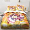 3D Kreslený DR S-Slump Arale Ložní Sada Prostěradlo King Twin Double Dětská Ložní Sada Mikrovlákno nebo Polyester Sady Povlaků na Přikrývky