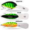 12,5 CM 24,5 G Esca Minnow da Pesca Galleggiante Roccia Plastica Pesce Esca Piccolo Grasso Esca Luya Amo 4 # Attrezzatura da Pesca