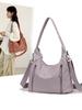 Women's Large Capacity Nylon Shoulder Crossbody Bag - Versatile, Casual, Trendy Commute Handbag