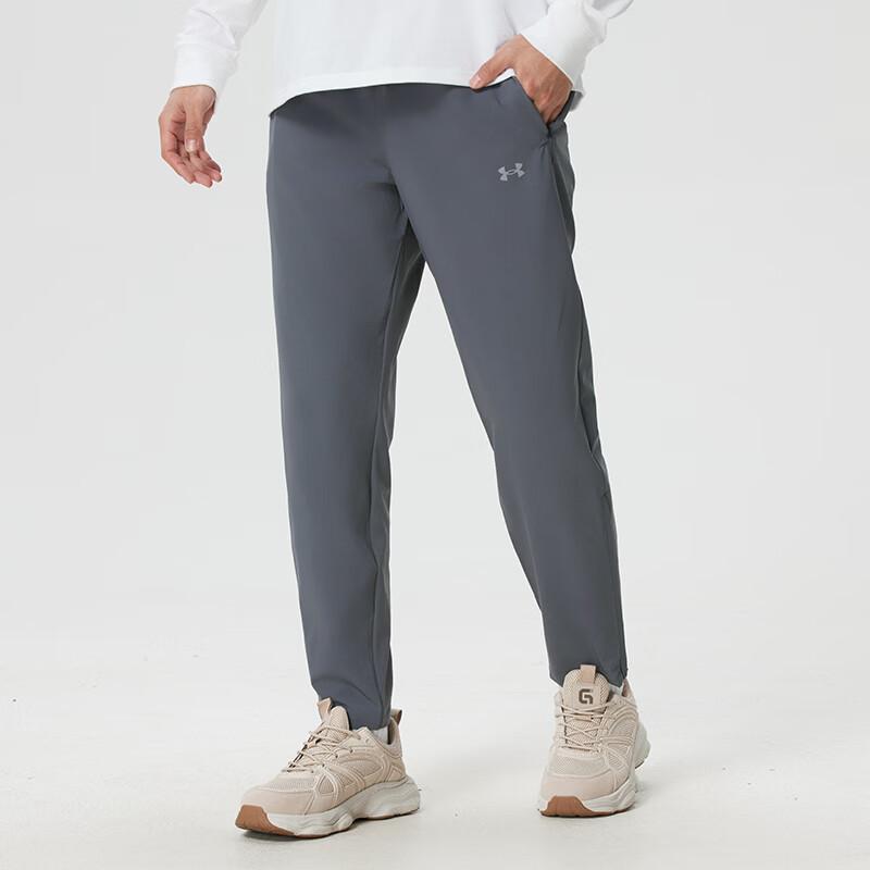 Under Armour Woven Straight Leg Lace Up Breathable Casual Pants Men bottoms 6005898-025