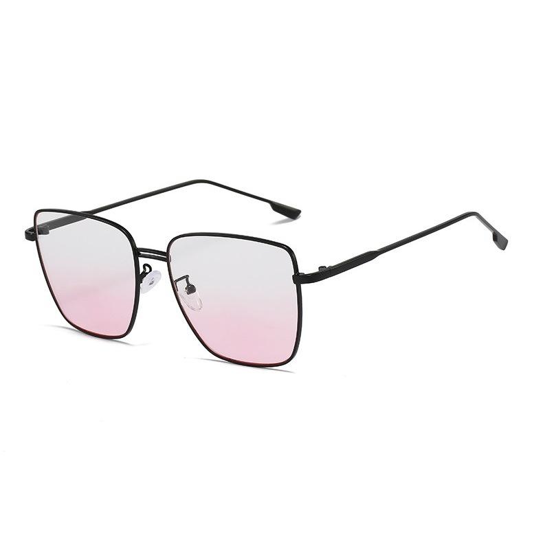 Fashion Women'S Square Sunglasses Two-Color Cute Blush Sunglasses European, American Trend Korean Version Of Avant-Garde Versatile Glasses