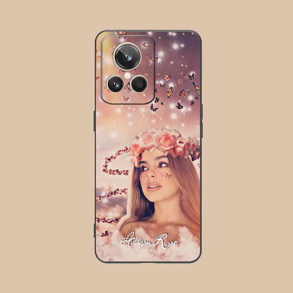 Addison Rae Matte TPU Mobile Phone Case for Realme GT 8 Neo Pro C75 73 71 C67 65 C55 53 C35 31 C20 15 Colorful Cover