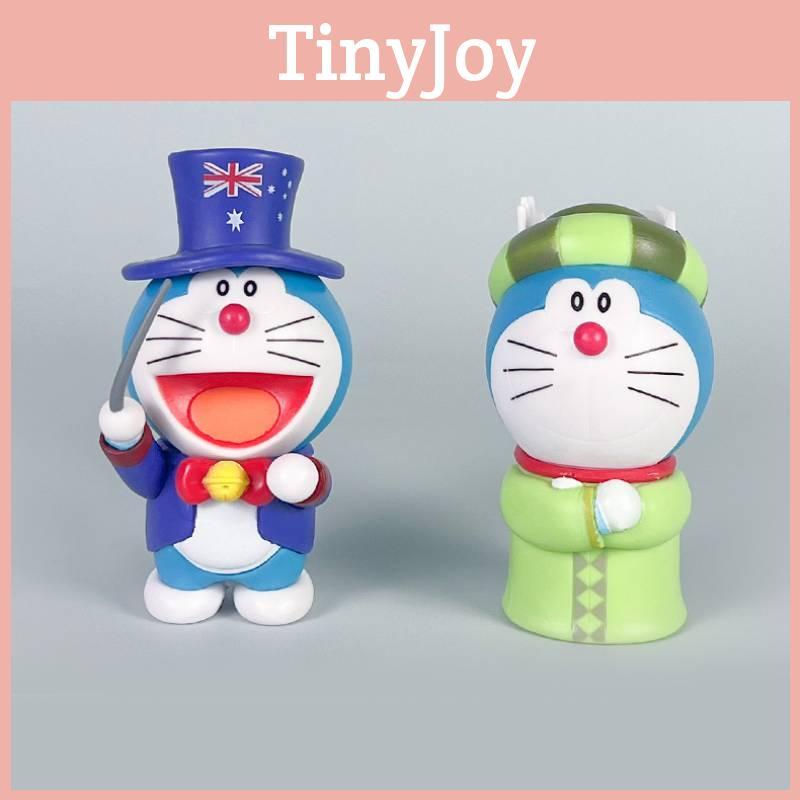 Doraemon Collectible Figure Series Pvc Toy With Assembly For Desk Decor And Gift
