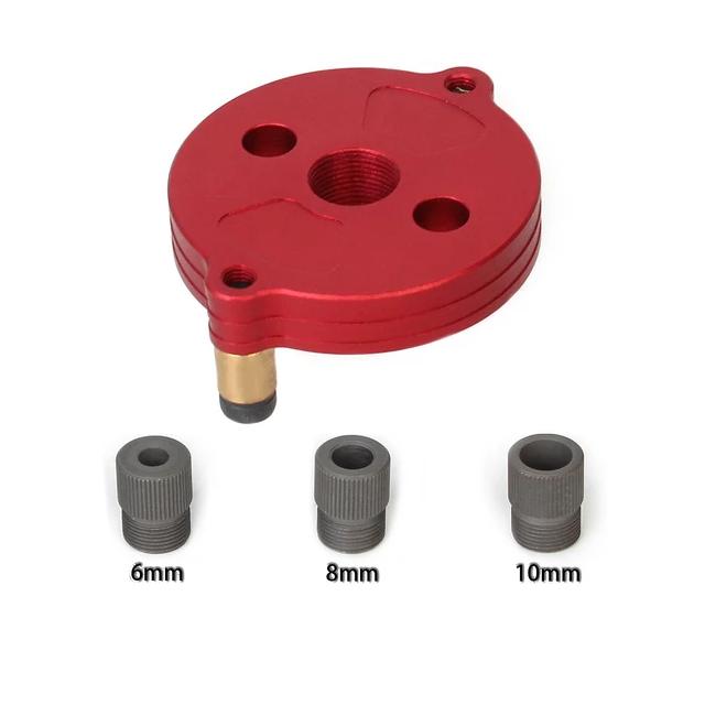 Woodworking Pocket Hole Jig 2-10mm Self-centering Vertical Doweling Jig Drill Guide for Locator Hole Puncher Carpentry Tools