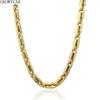 316L Roestvrij Staal Dikke Ketting Ketting Set S Ring Gesp Grote Zware Schakel Ketting Choker Ketting Statement Cool voor Mannen Vrouwen