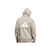 Adidas Basketball Hooded Casual Fashion Soft Pullover Sweatshirt Unisex Sweatshirt Gray JC7846