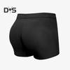 Fake Ass Underwear 3D Design Traceless Effect Mid-rise Solid Color Boxer Underwear U-convex Ergonomic Design Boxers Briefs