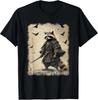 Samurai Raccoon, Japanese Warrior Art Anime & Samurai T-Shirt