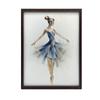The Elegance of the Ballerina's Dance The Elegance of the Ballerina's Dance, 30X40 Cm, Without Frame, Premium Canvas On Stretcher