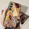 The Kiss Gustav Klimt Phone Case For Samsung Galaxy S21 S22 S23 S24ULTRA S25ULTRA FE Ultra Plus5G A52S S26 Soft Cover