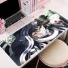 Mouse Pad Office PC Accessories Keyboard Mat Anime Pattern Antislip Rubber Mousepad Gamer Ddemon Slayer Obanai Iguro Desk Mat