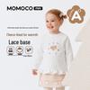 MOMOCO Girls' Fleece-Lined Thermal Base Layer Top