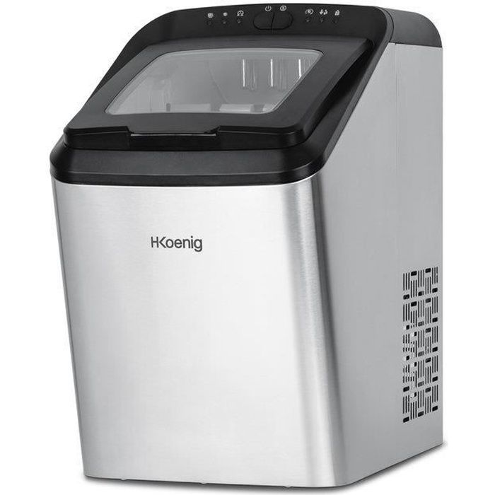 Machine à glaçons - H.Koenig - KBP40 - 15 kg/jour - 2,8 L - 145 W