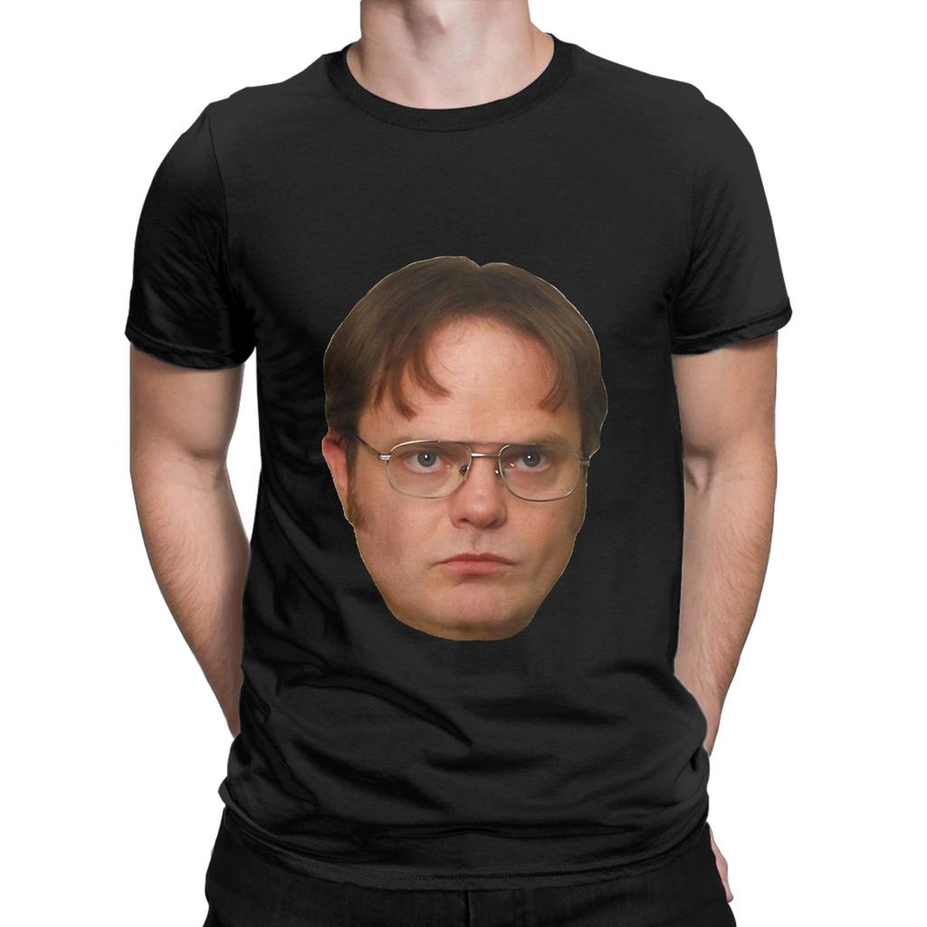 The Office Dwight Falsches T-Shirt Für Unisex Unisex Bedruckte T-Shirts Baumwollkleidung