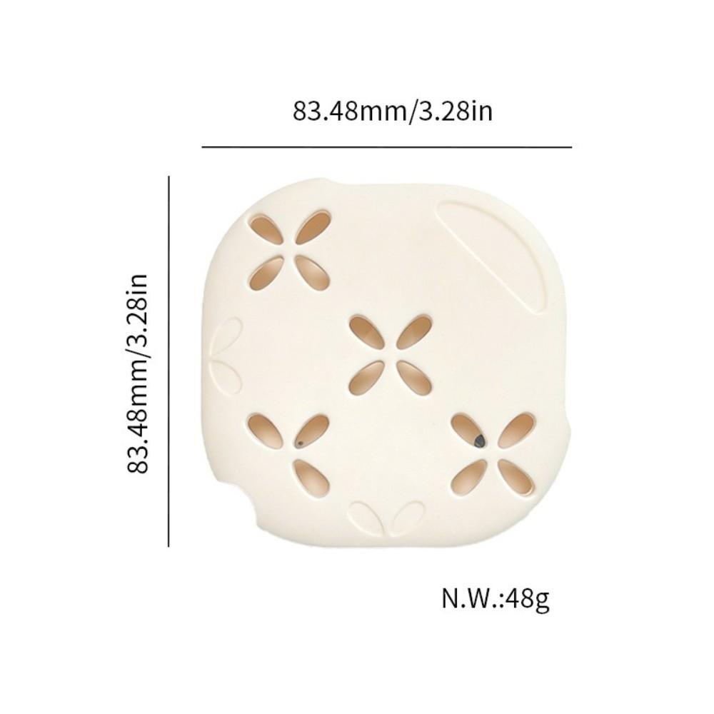 Silicone Aromatherapy Storage Box Draining Storage Rack Silicone Soap Box Dish Holder  Shower