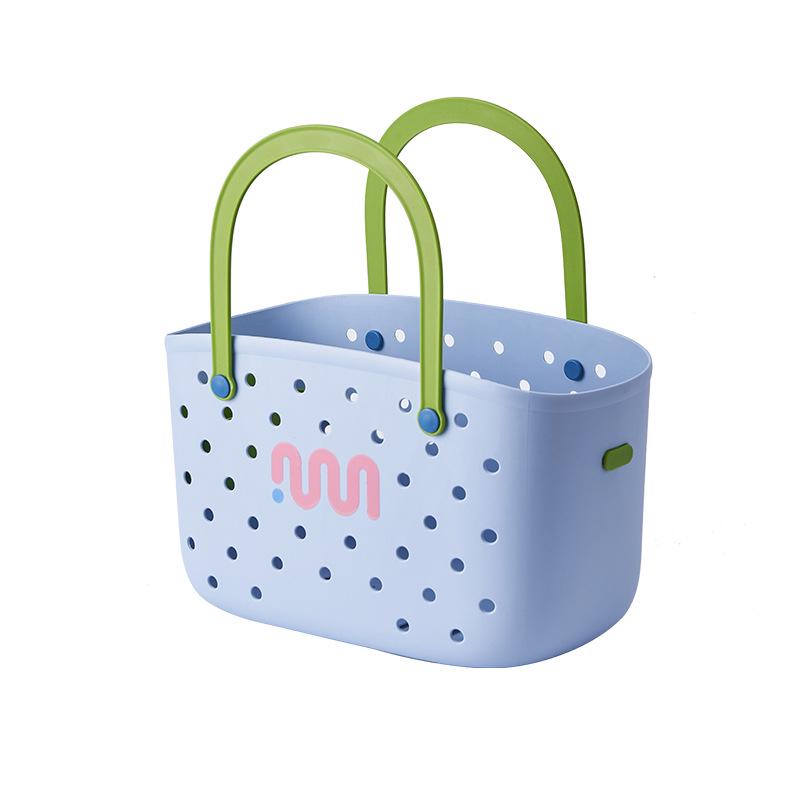 Large Capacity Handheld Bathroom Storage Basket for Women