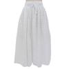 TAO COMME Des GARCONS Excellent Condition Cotton Flared Skirt for Women, White, TM-S006, Made In 2011 Skirt ― whiteUsed