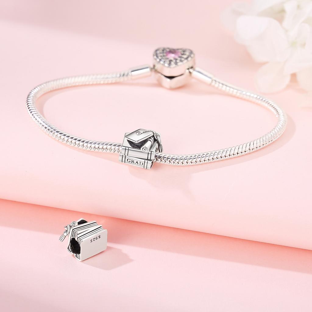 Bead Components Copper Metal Charm Bead Components Authentic Original Graduation Season Bead Components Compatible With Bracelet High Quality Fine