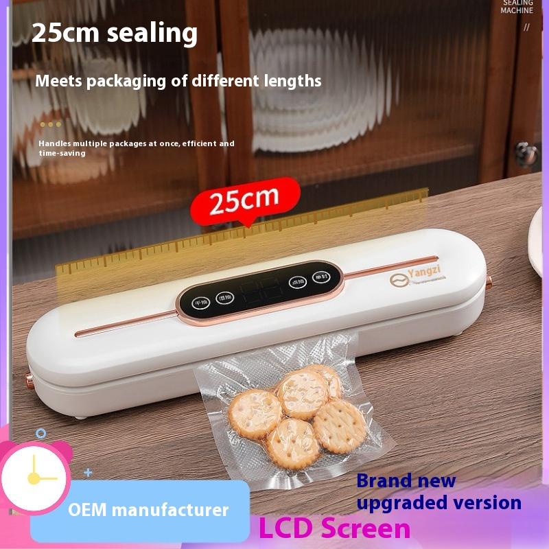 Aparat popular de sigilat în vid Yangzi Aparat de uz casnic pentru sigilat și conservat alimente pentru bucătărie Mașină de sigilat plastic uscat și umed