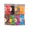 Children'S Colorful Disposable Rubber Band Candy Color Hair Band Cute Girl Baby High Elastic Rubber Band Hair Accessories