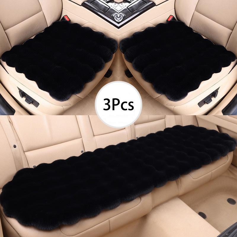 Car Seat Cushion Universal Winter Warm Vehicle Seat Cover Ultra-Soft Auto Chair Protector Pad For Car Interior Accessories