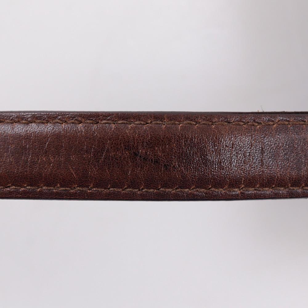 BALLY Tote Bag Brown leather Women Used