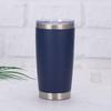 Tazza da Birra in Acciaio Inossidabile Rivestita a Polvere da 20oz a Doppia Parete con Isolamento Sottovuoto