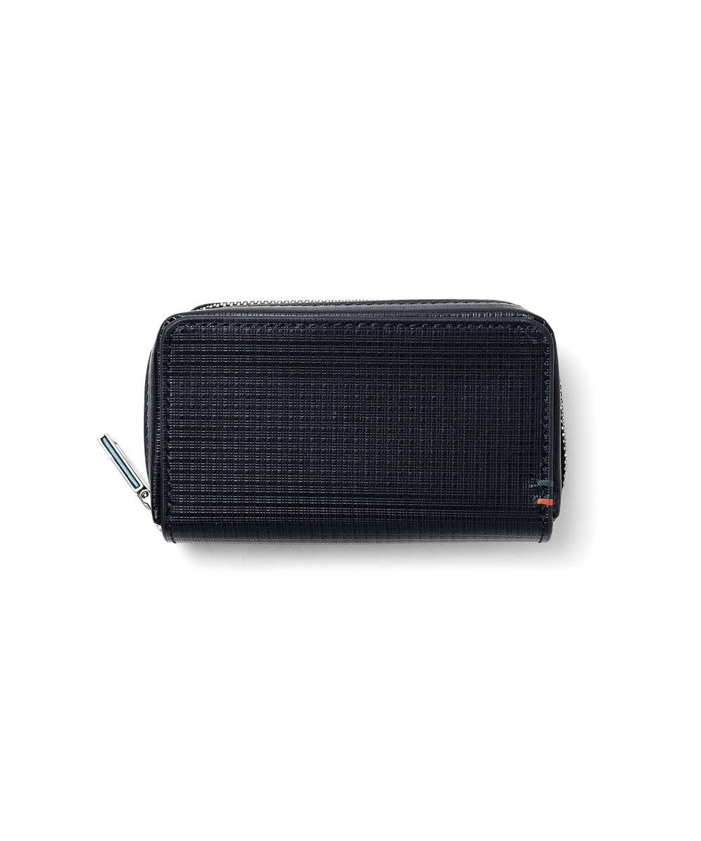 

Key Case Card Case Compatible with Smart Key Leather Tool Wallet Black [IS/IT] Men s