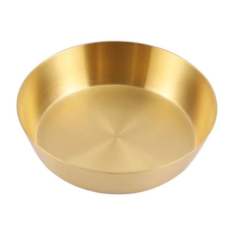 Einlagiges Gewürz-Dip-Schälchen 304 Edelstahl Kalte Speisen Kimchi-Schale Koreanisches Barbecue