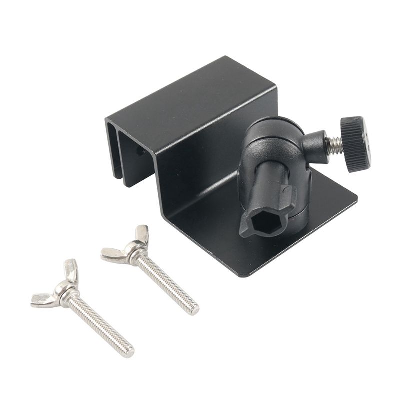 Solar Panel Bracket For Car Roof Eave Rain Gutter Special Bracket Solar Panel Aluminum Alloy Bracket-T61C чёрный