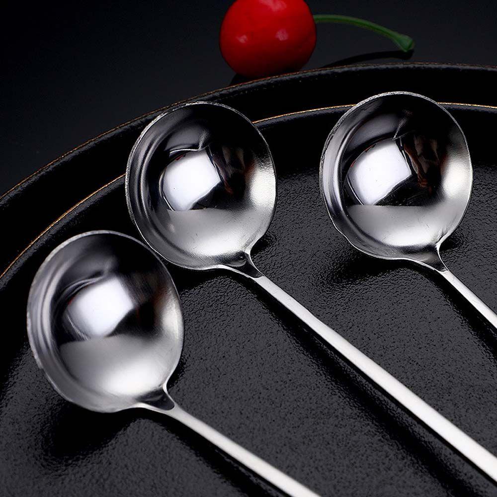 Ice Cream Coffee Mixing Flatware Kitchen Utensil Stirring Spoon Cocktail Spoon Bartender Tool