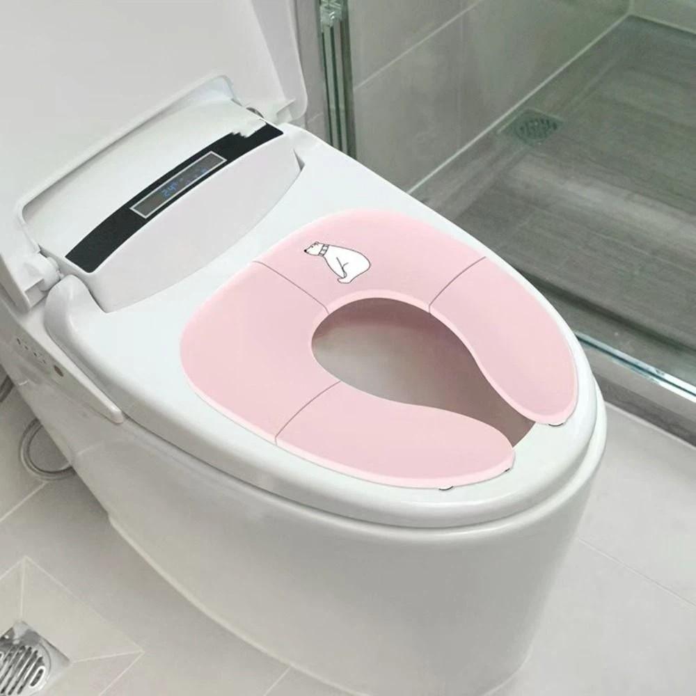 Foldable Potty Seat Cover Washable Baby Potty Mat Portable Toilet Training Seat Shopping Malls
