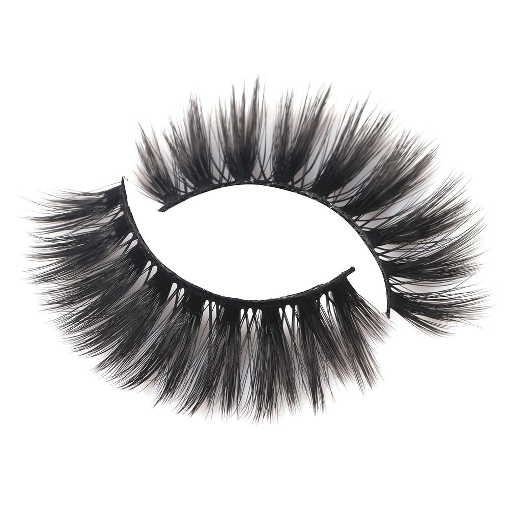3D Faux Mink Fur False Eyelashes - Single Pair Packaging