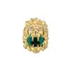Testa di Leone di Cristallo Gioielli di Moda Anello Opaco Anelli da Donna Oro 675305-I6658-8520