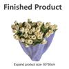 Rose Flower Blanket with DIY Material Package Handmade Soft Knitted Throw Blanket Crochet Flower Blanket Creative Gift 2025 New