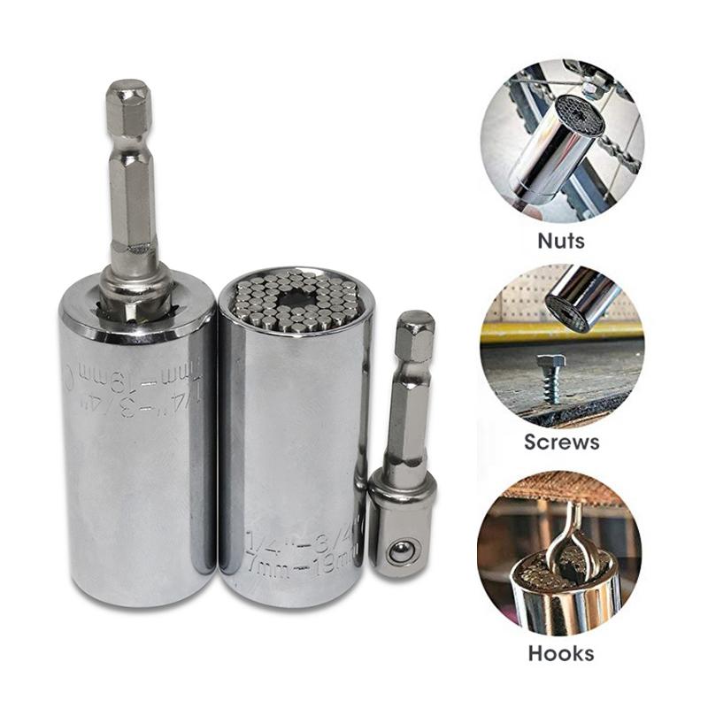 Universal Sleeve Torque Wrench Socket Head Multifunctional Universal Socket Hand Sleeve Portable Tool  Auto Repair Tool