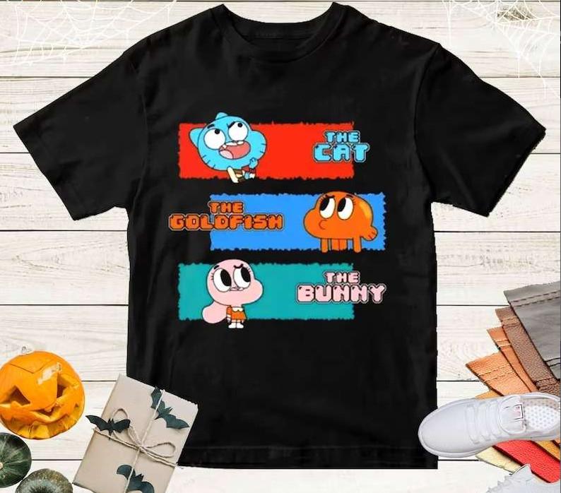 The Amazing World Of Gumball Funny T-Shirt L