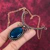 Neon Flash Labradorite Necklace Copper Wire Wrapped Gemstone Necklace Adjustable Chain Necklace Copper Jewelry Handmade Necklace For Gifts