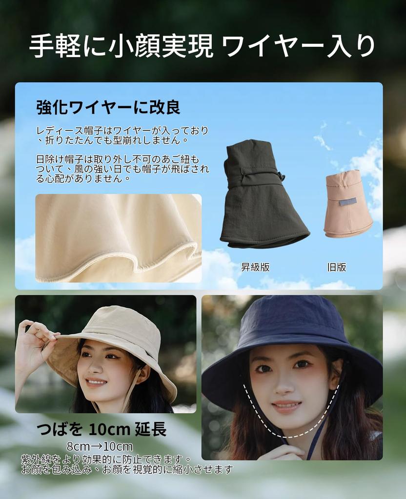 UV Protection Hat for Women Lightweight Water Cool Complete Sun Wire UV Sunburn Slimming Sun Hat for [Looti] Ultra & CoolAdjustable Size, UPF50+
