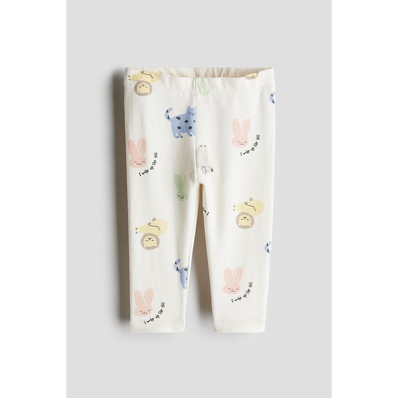 

HM Детская летняя одежда Леггинсы из хлопкового джерси для девочки 1265612