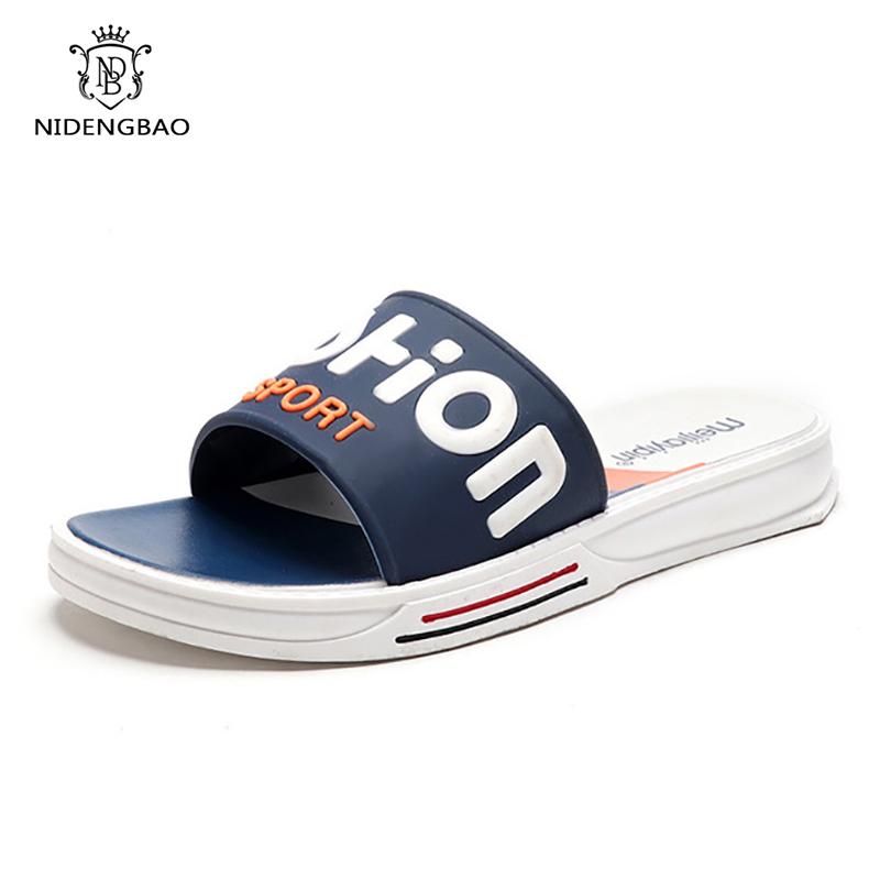 Big Size 49 50 Men Slippers Couple Sandals for Men Outdoor Fashion House Soft Shoes Slides Non-slip Beach Flip Flop Unisex