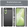 For Oppo K12x 5G (China)/OnePlus Nord CE4 Lite 5G Case Brushed TPU Phone Cover Carbon Fiber Texture