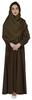 Bimba Women's  Abaya  Islamic Prayer Dress With  Hijab Scarf  Cuff On Sleeve  Muslim