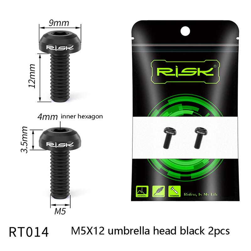 2 buc M5X12 Titan biciclete sticla de apă tijă capac colivie șuruburi drum Mountain Bike apă suport șuruburi pompă de aer suport șuruburi fixe