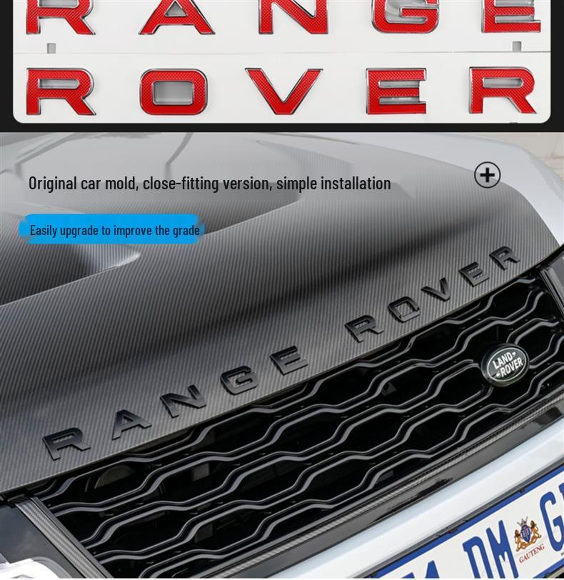 SV Version Range Rover & Discovery Sport Hood Badge Sticker