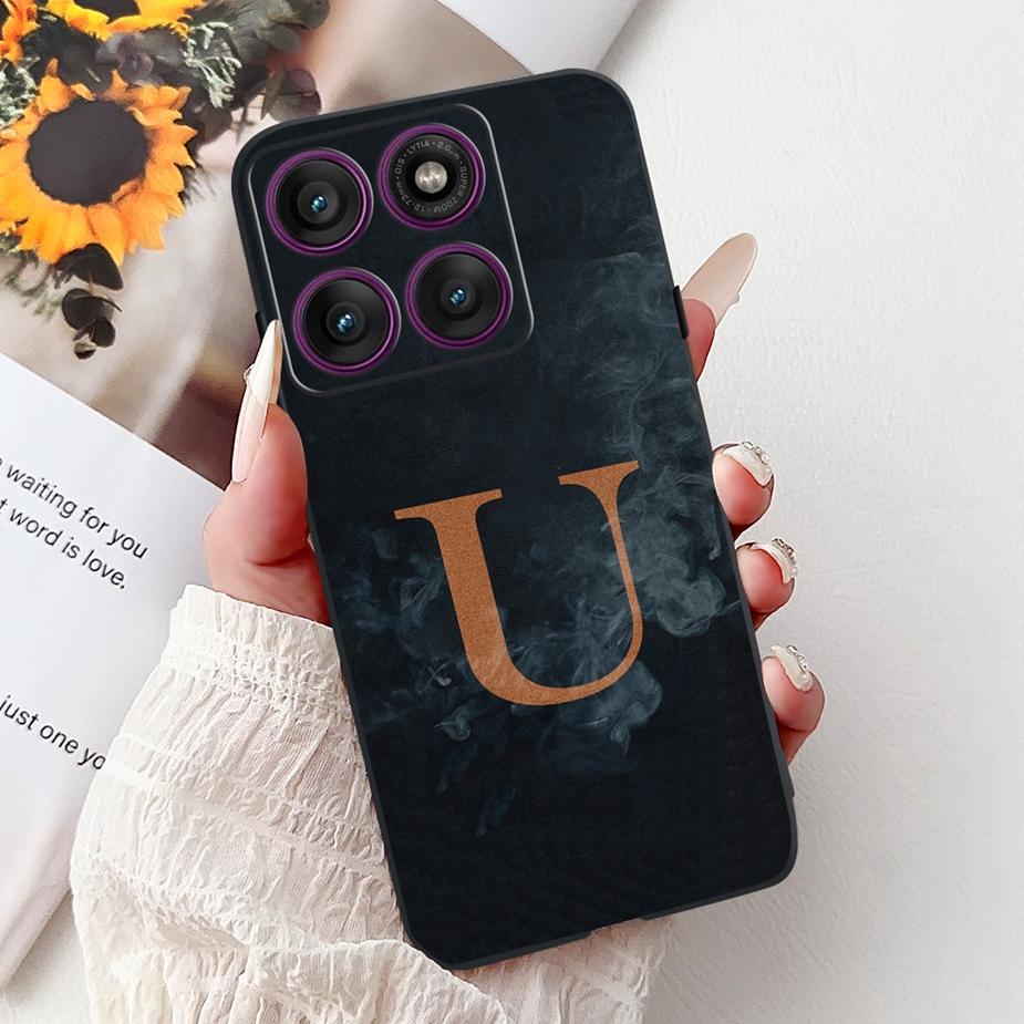 

For Motorola Edge 60 Pro Case XT2507-1 Luxury Letters Cover Soft TPU Phone Case For Motorola Edge 60 Fusion Edge60 Pro 60S Shell Motorola Edge 60