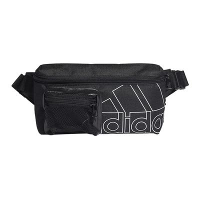 Bolsa de Ombro de Poliéster, Bolsa Transversal, Bolsa Tiracolo, Pochete Regular Unissex Preta Adidas HC4770