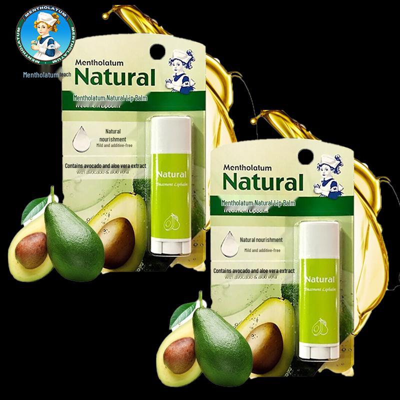 Mentholatum Moisturizing Avocado Lip Balm (2-Pack)