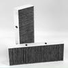 2pcs Filters 340*123*42mm Activated Carbon Filters For BORA Basic BAKFS And For BORA Pure Systems Replacement Accessories