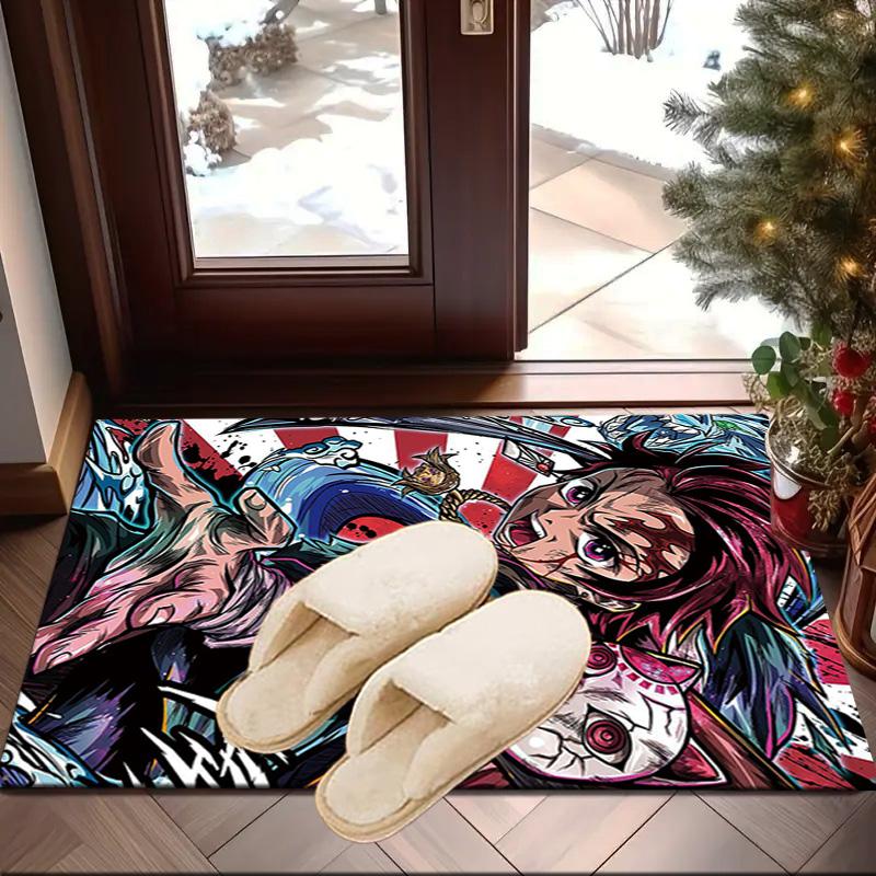 Anime Slayer Adventure  Carpet, Chair Rug,Rug for Office Bedroom Living Rooms, Doormat Decor Fan Gift Christmas Gift